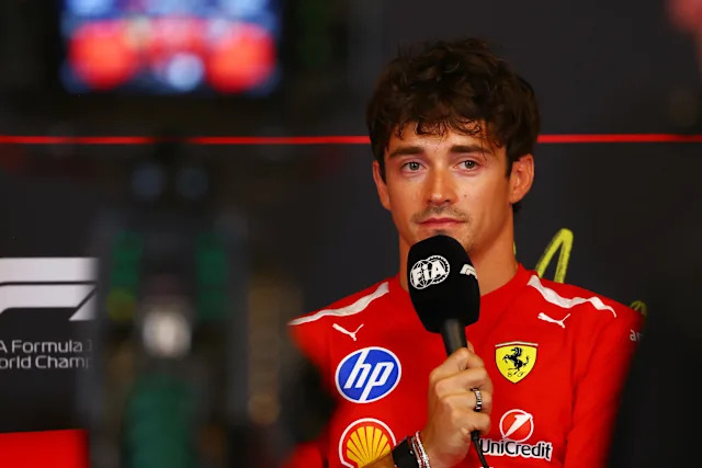 Vasseur Withdraws from Monaco Saturday Race Due to Medical Issue 3 Charles Leclerc with team principal Fred Vasseur during a Ferrari media commitment in Monaco