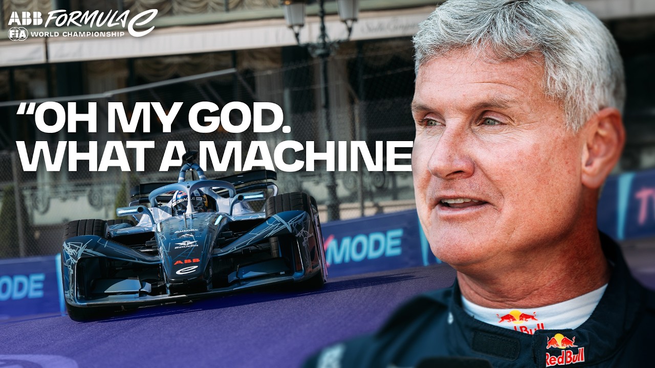 David Coulthard Ready to Conquer New Formula E Monster in Latest Test 1 david coulthard drives the gen4 around monaco for the first time David Coulthard Ready to Conquer New Formula E Monster in Latest Test