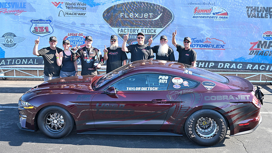 Taylor Dietsch Claims First 2026 Flexjet Factory Win in Norwalk 2 Taylor Dietsch celebrates Flexjet Factory Stock Showdown win at Norwalk