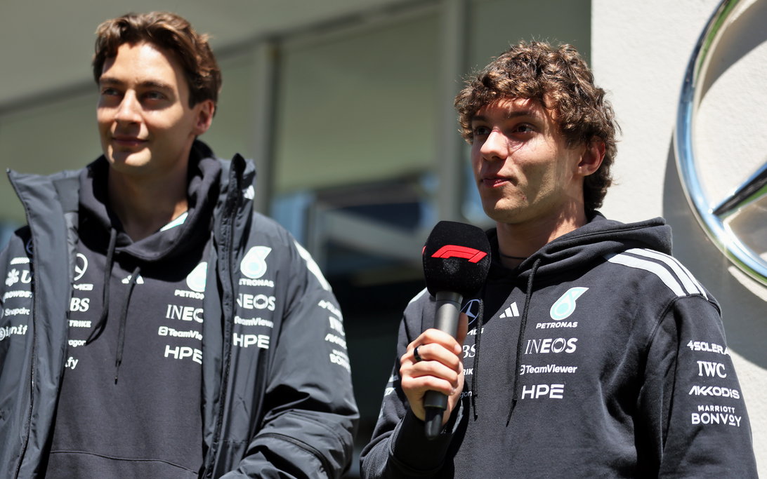 F1 Fans Celebrate Kimi Antonelli-George Russell Partnership 2 F1 fans show support for Kimi Antonelli over George Russell in 2026 poll