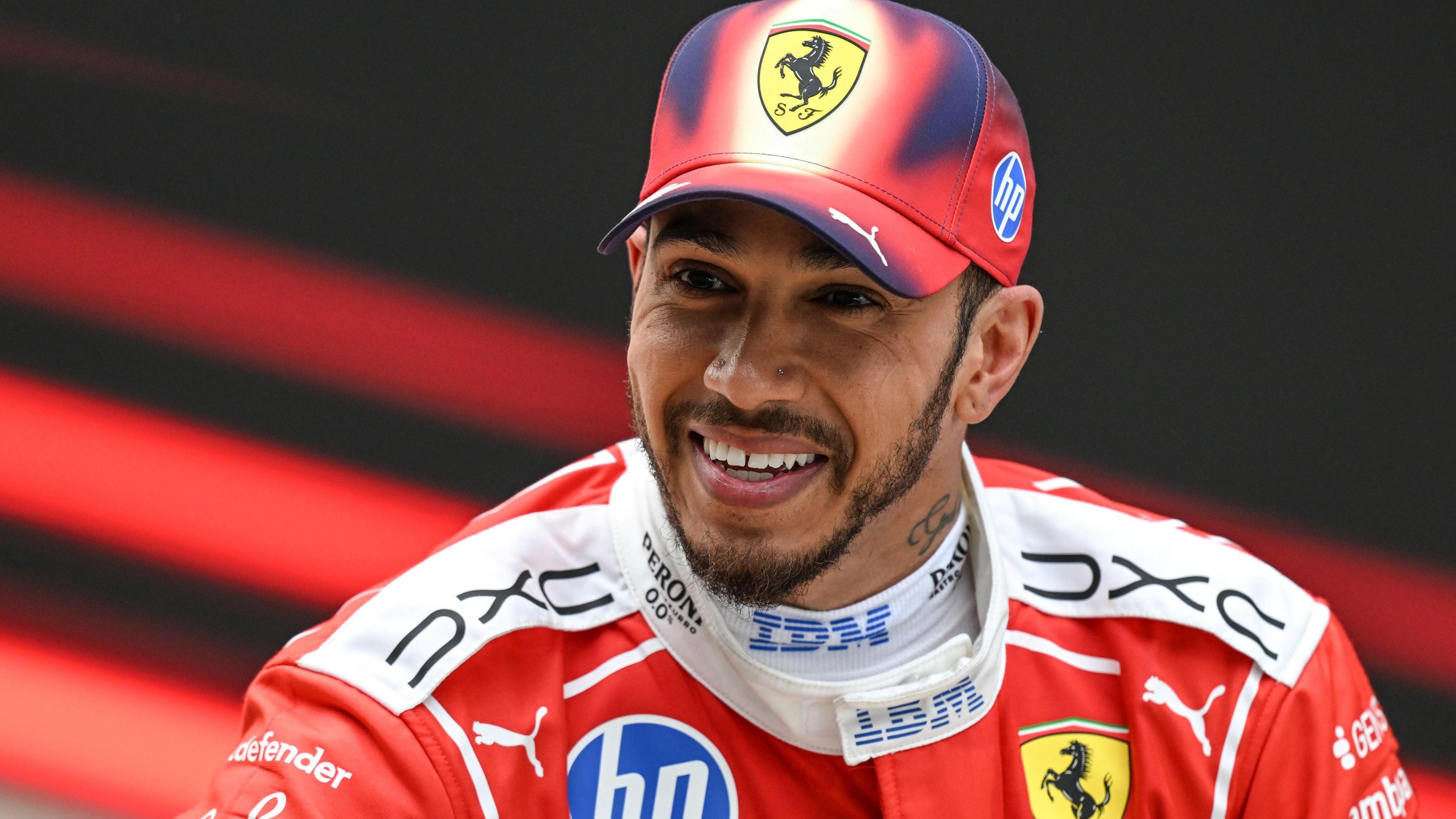 Red Bull Finds No Fault as Hadjar Secures Strong Podium Finish 3 Lewis Hamilton during Grand Prix weekend
