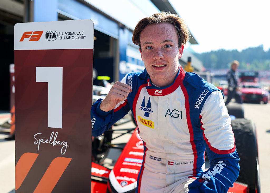 Stromsted Clinches Exciting Win in F3 Spielberg Feature Race 3 Feature race action as Stromsted becomes the eighth different winner of the 2026 F3 season
