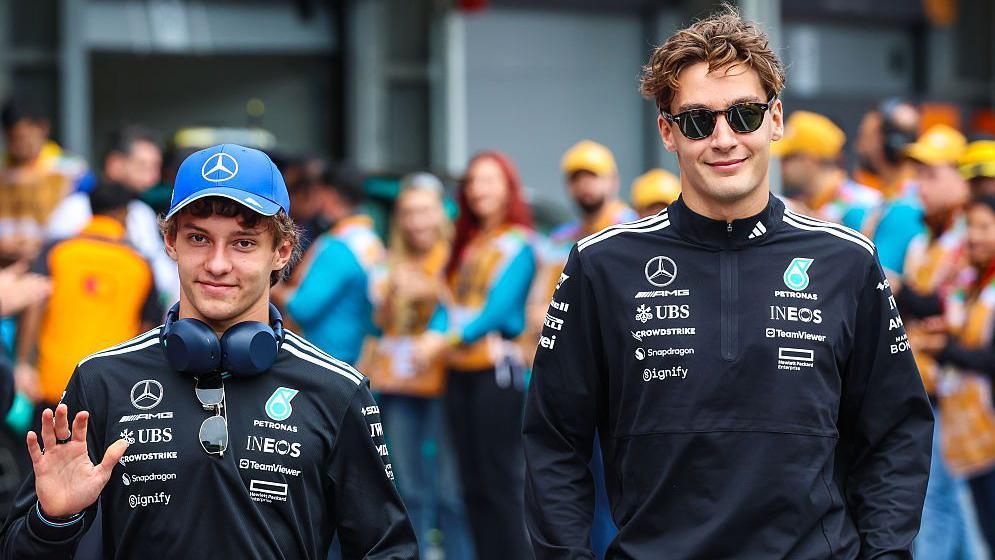 George Russell and Kimi Antonelli Send Clear Message to Mercedes: ‘It’s Why You Hired Us’ 3 Mercedes pairing George Russell and Kimi Antonelli during a Formula 1 weekend