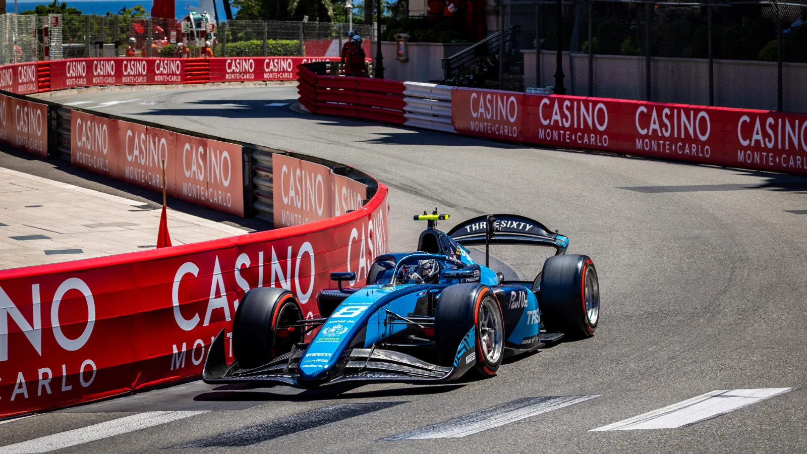 2026 Monaco Grand Prix F2 Feature Race Results: Thrilling Finish Revealed 3 Formula 2 cars navigating Monaco’s tight confines during the Feature Race