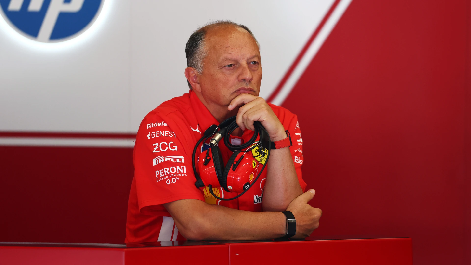Vasseur's Bold Reaction as Russell Snatches Austria Pole 3 Fred Vasseur during media duties after Austrian GP qualifying