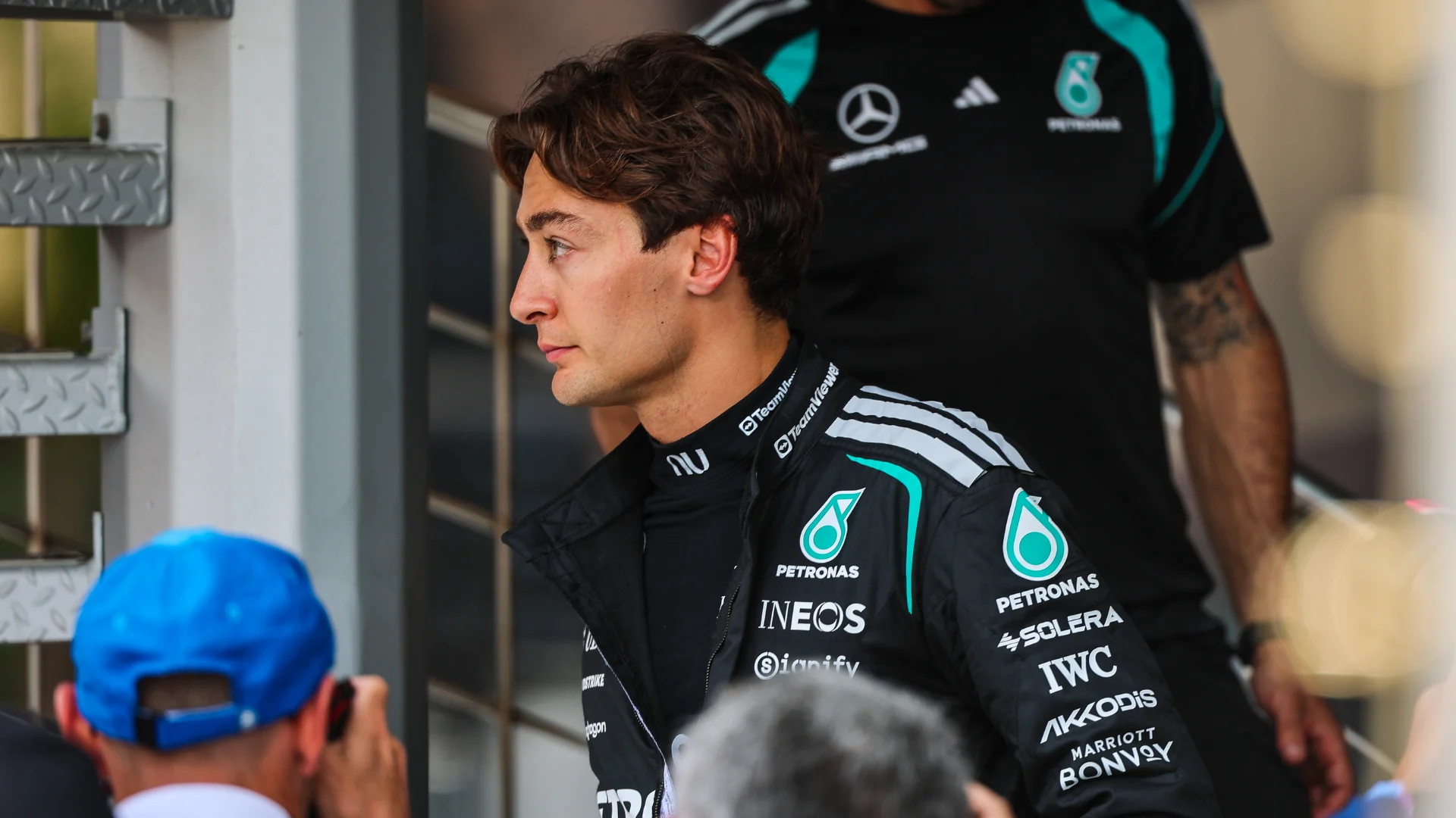 Russell Faces Shock as He Struggles With Tough 2026 Start 2 George Russell reacts after a Monaco penalty during the 2026 Grand Prix weekend
