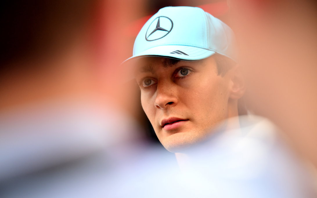 George Russell Predicts F1 Pecking Order After Ferrari Shock 2 George Russell discusses F1 pecking order after Ferrari upgrades
