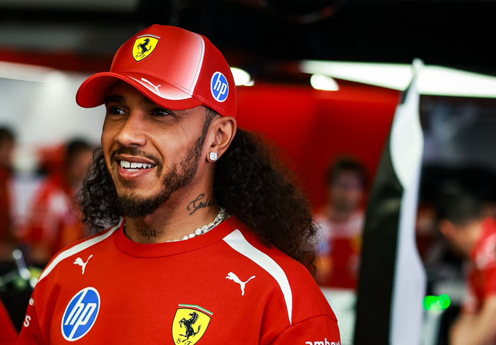 Hamilton Vows ‘We Have a Race’ After Impressive P2 in Barcelona 1 hamilton on ferrari progress ahead of barcelona catalunya gp Hamilton Vows ‘We Have a Race’ After Impressive P2 in Barcelona