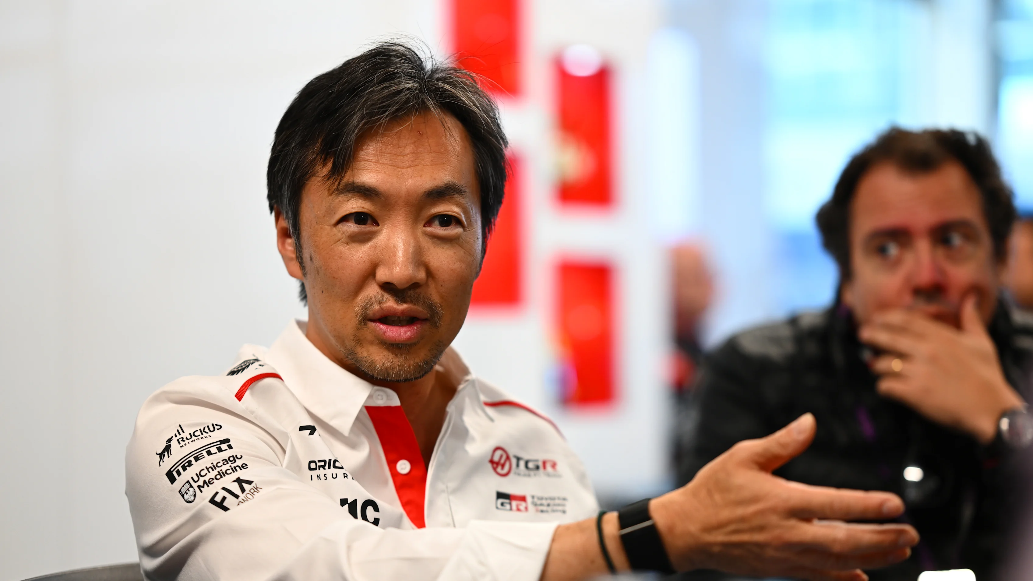 Frustrated Komatsu Admits: ‘Operational Performance Was Not Good Enough’ 2 Haas Team Principal Ayao Komatsu during the Barcelona weekend