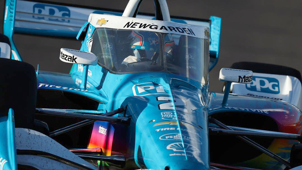 Josef Newgarden Ready to Regain Momentum at WWTR 3 Josef Newgarden during WWTR practice