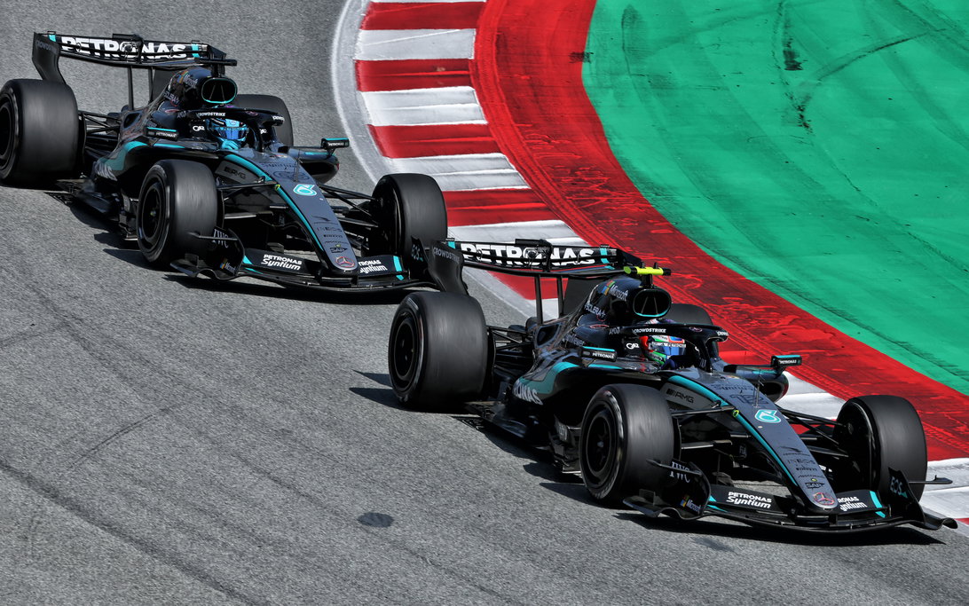 Kimi Antonelli and George Russell Confirmed for Key Mercedes Team Orders 3 Mercedes pair Kimi Antonelli and George Russell prepare to follow new team order protocols