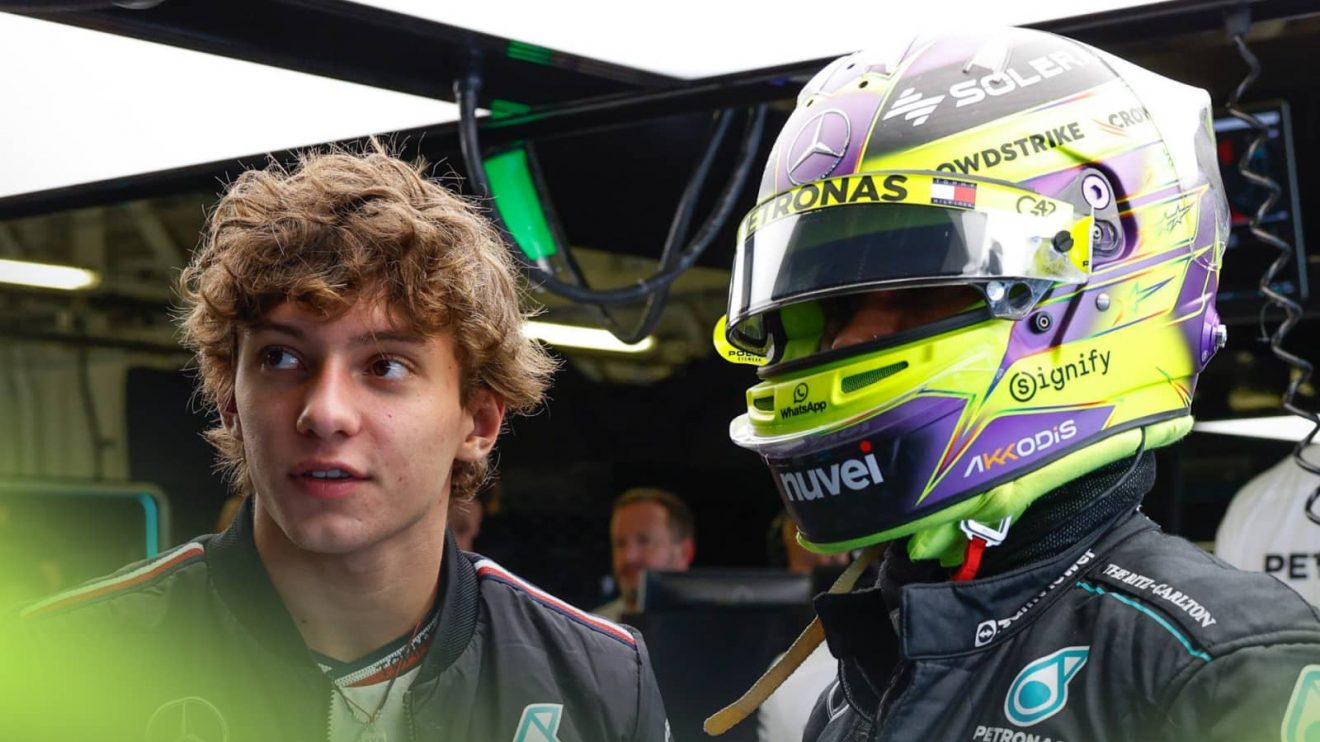 Lewis Hamilton Issues Strong ‘Level Up’ Challenge to Kimi Antonelli 2 Kimi Antonelli celebrates Monaco victory to extend his championship lead