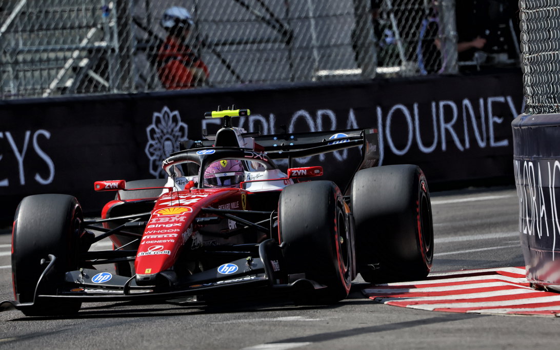 Lewis Hamilton Vows Monaco Win: ‘Nothing’s Impossible’ Battle Ahead 3 Lewis Hamilton in the Ferrari garage during the Monaco weekend