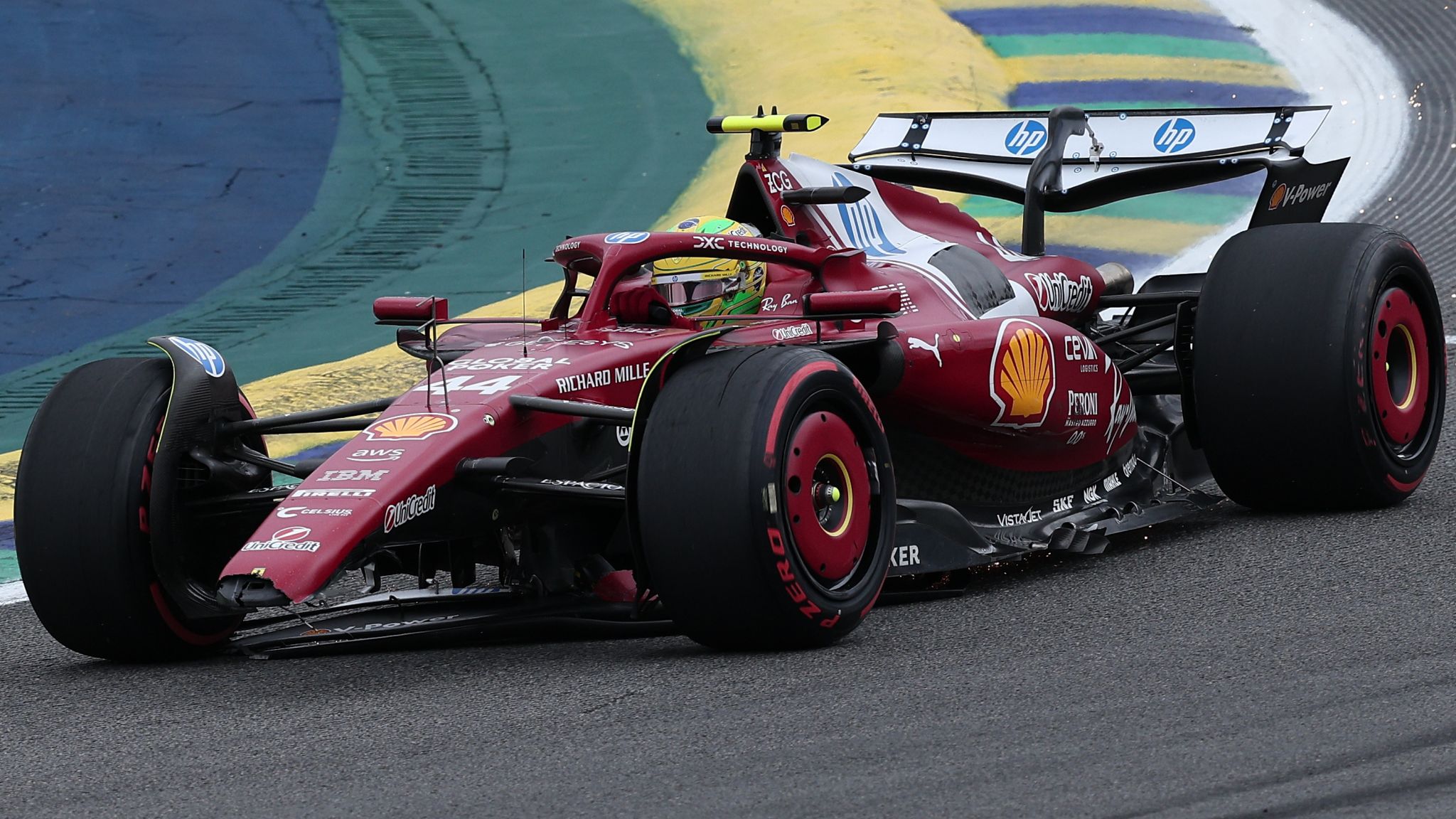 Lewis Hamilton Credits Team for Survival in Tough Ferrari Debut Year 2 Lewis Hamilton during his first Ferrari-winning season in 2026