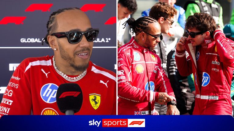 How the 'Italian Bono' Ignited Hamilton's Stunning Comeback 2 Lewis Hamilton with Ferrari race engineer Carlo Santi during the 2026 season