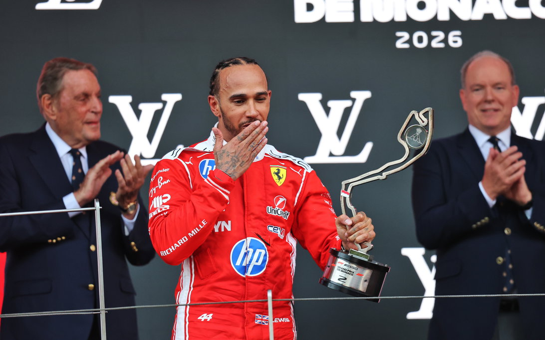 Lewis Hamilton Sets Ambitious Ferrari Goal After Well-Earned Monaco Finish 2 Lewis Hamilton celebrates second place for Ferrari at the 2026 Monaco Grand Prix