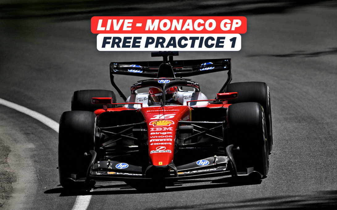 2026 F1 Monaco Grand Prix Free Practice 1 - Complete Results 3 Live track action during Monaco Grand Prix Free Practice 1