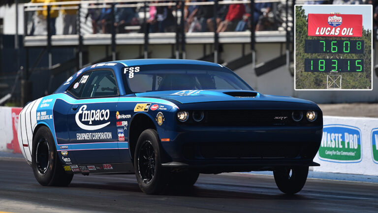 Factory Stock Champion Mark Pawuk Returns Home to Ignite Midseason Comeback 24 mark the cowboy pawuks dodge drag pak is full gallop into the Factory Stock Champion Mark Pawuk Returns Home to Ignite Midseason Comeback