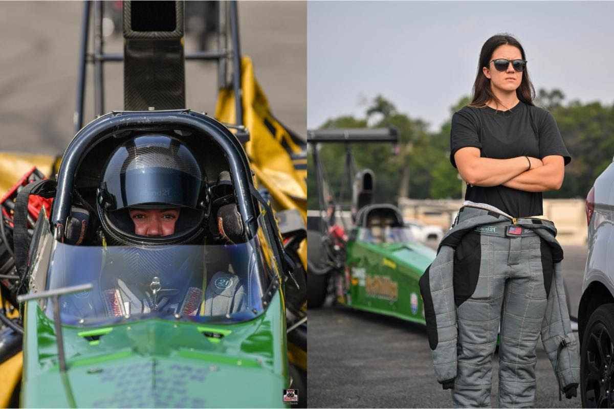 Melanie Johnson Battles to Retain Cavalcade of Stars Alcohol Dragster Crown in Norwalk 3 Melanie Johnson and McPhillips Racing A/Fuel Dragster