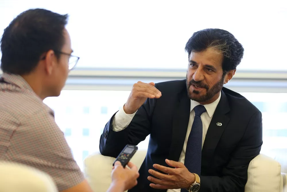 Breaking: FIA Officially Removes Presidential Term Limit 3 Mohammed Ben Sulayem at the FIA General Assembly following governance changes