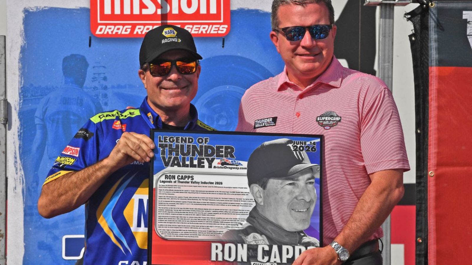 Ron Capps, ‘Legend of Thunder Valley,’ Powers Into Bristol Semifinals 1 newly crowned legend of thunder valley ron capps charges to Ron Capps, ‘Legend of Thunder Valley,’ Powers Into Bristol Semifinals