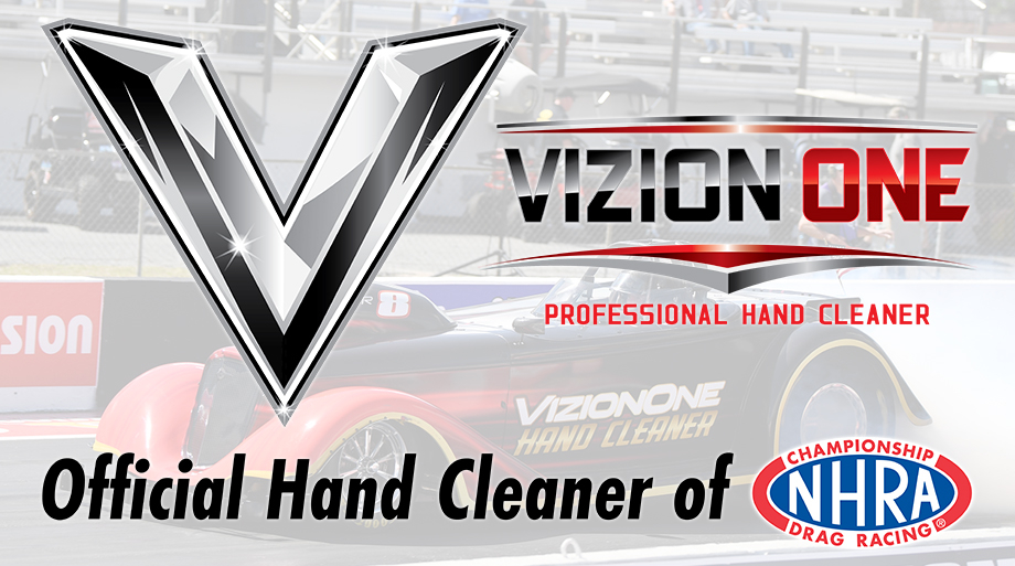 VizionOne Hand Cleaner Powers Drag Race Bracket Bonanza at Norwalk Nationals 3 NHRA action at Summit Racing Equipment Motorsports Park during Norwalk weekend