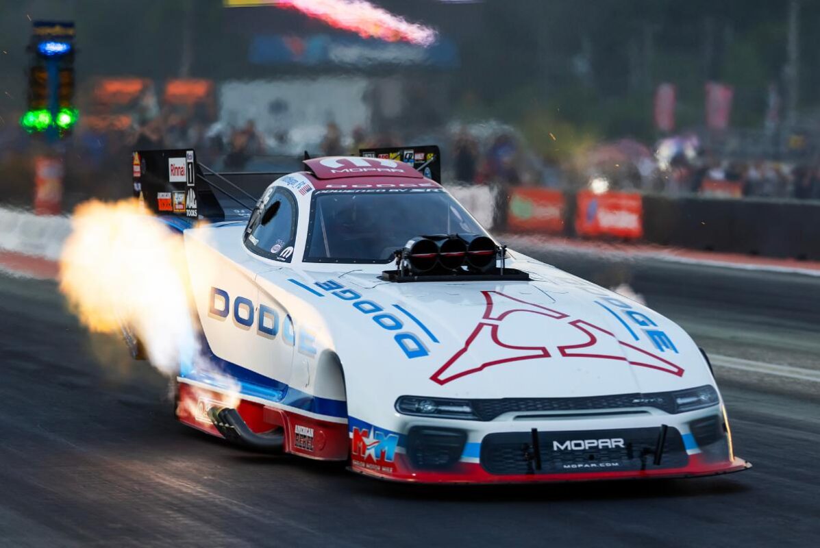 Pruett and Hagan Set to Extend Wins at Summit Racing NHRA Nationals 3 Leah Pruett and Matt Hagan during Thunder Valley Nationals qualifying