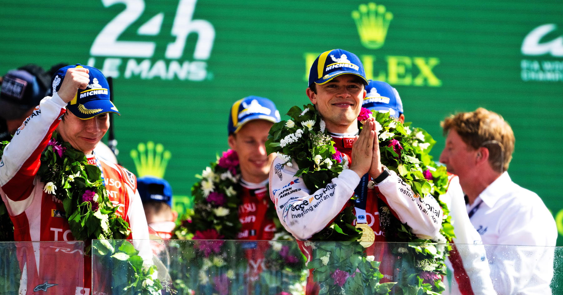 Nyck de Vries Fears Sudden Loss After Emotional Le Mans Triumph 2 Nyck de Vries celebrates Toyota's Le Mans victory