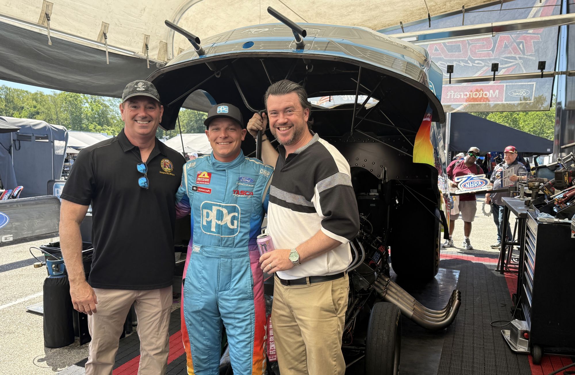 PRI and SEMA Take Maryland Lawmakers Behind the Scenes at NHRA Potomac Nationals 1 pri sema host maryland lawmakers for behind the scenes visit at PRI and SEMA Take Maryland Lawmakers Behind the Scenes at NHRA Potomac Nationals
