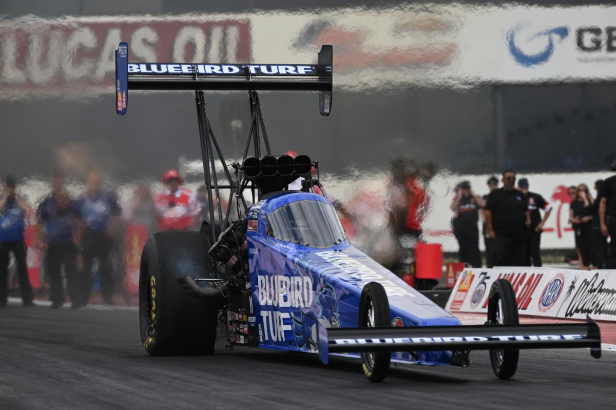 Greg Anderson Powers New England to Semifinals in HendrickCars.com Chevy 3 Top Fuel and Pro Stock teams prepare on the NHRA starting line