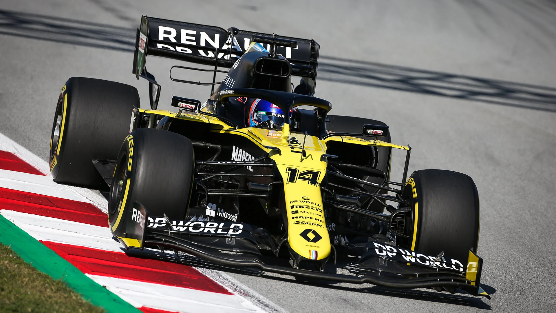 Alonso Hints at Final F1 Barcelona Race Ahead 3 Fernando Alonso during earlier Renault era