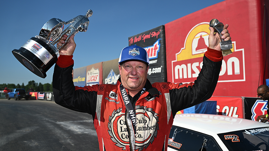 Rivenbark Claims Victory to Kickstart JBS Equipment NHRA Pro Mod Series in Norwalk 2 NHRA Pro Mod action at Summit Motorsports Park in Norwalk