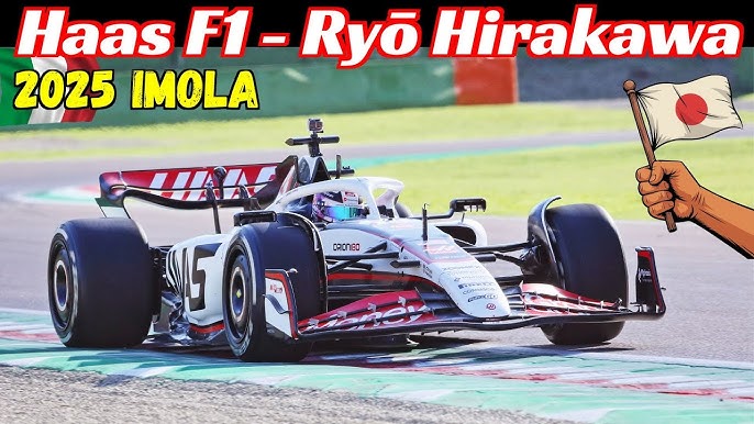 Haas Announces Exciting F1 Test with McLaren Driver 2 Ryō Hirakawa driving a Haas during TPC test days