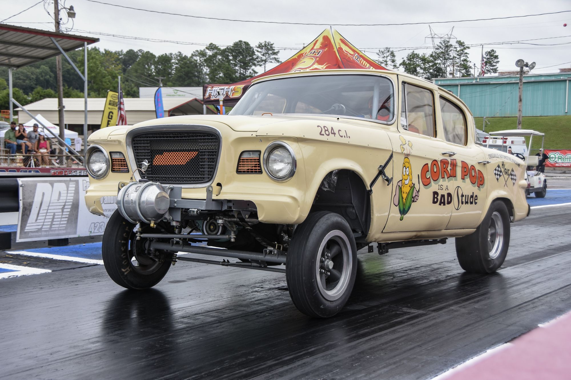 Southeast Gassers Association Ignites Action in Ringgold 3 Southeast Gassers Association gassers lineup at the staging lanes