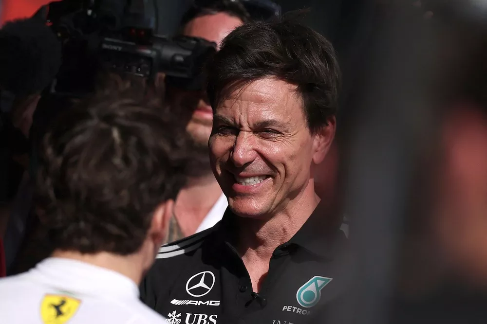 Toto Wolff Praises Mercedes Star Mastering Kimi Antonelli 2 Toto Wolff praises Kimi Antonelli after Miami qualifying