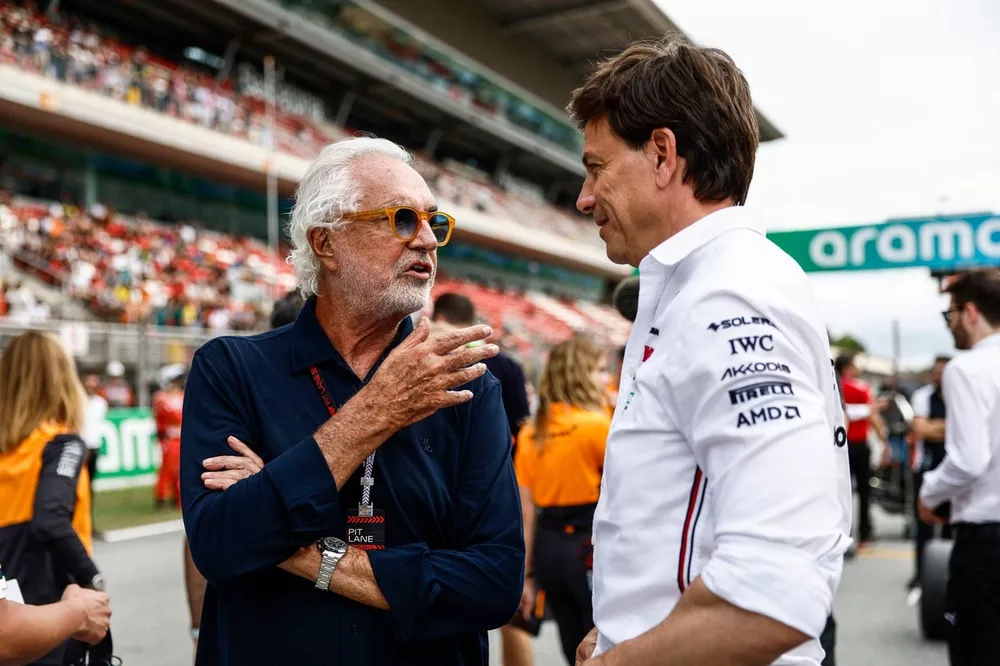 Flavio Briatore Reveals Why Toto Wolff’s Alpine Team Collapsed 3 Toto Wolff and Christian Horner linked to Alpine share race