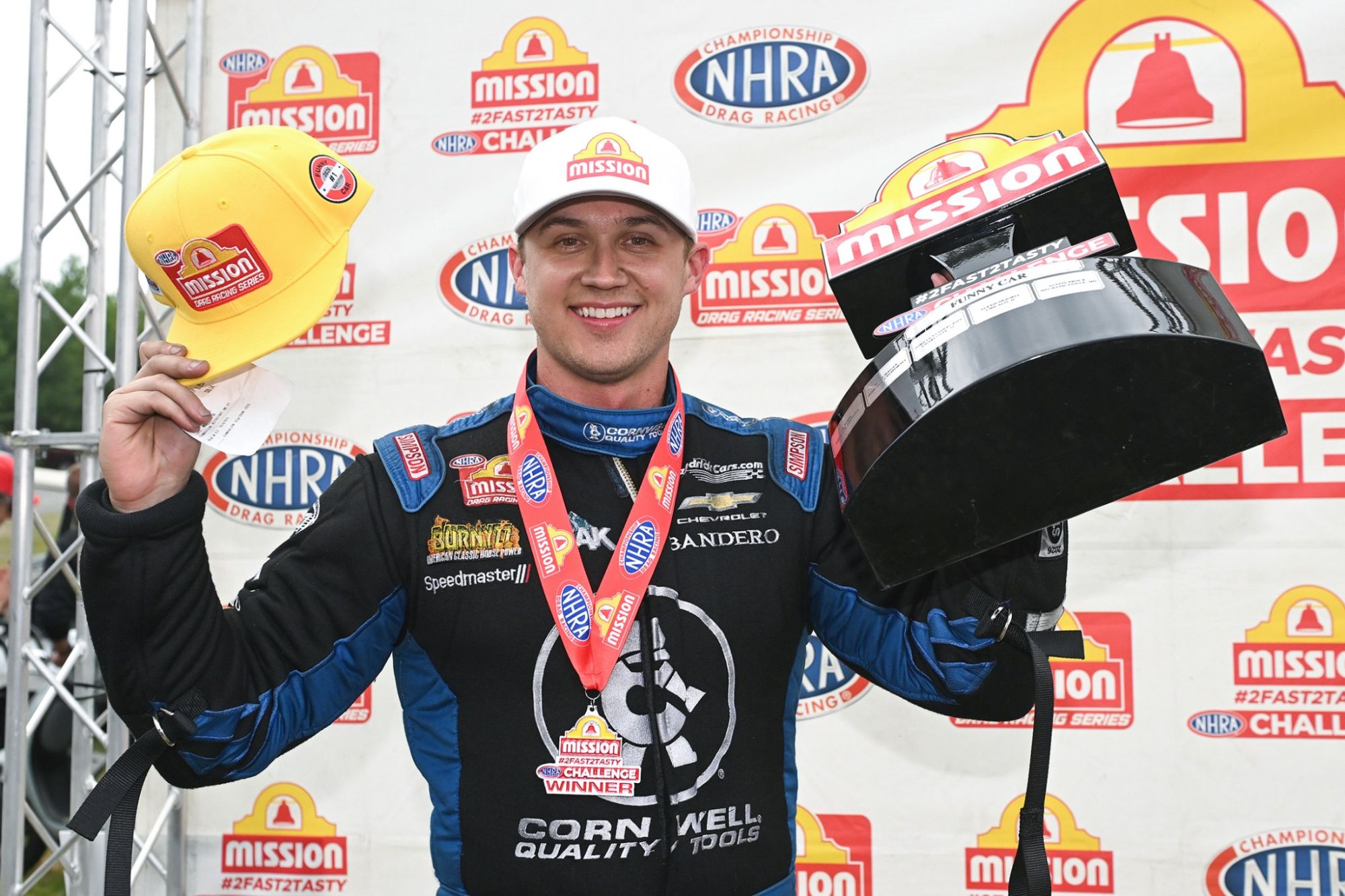 Greg Anderson Secures Fifth No.1 and Second Mission #2Fast2Tasty Win at New England Dragway 3 Pro Stock contenders including Greg Anderson compete in Mission #2Fast2Tasty sessions