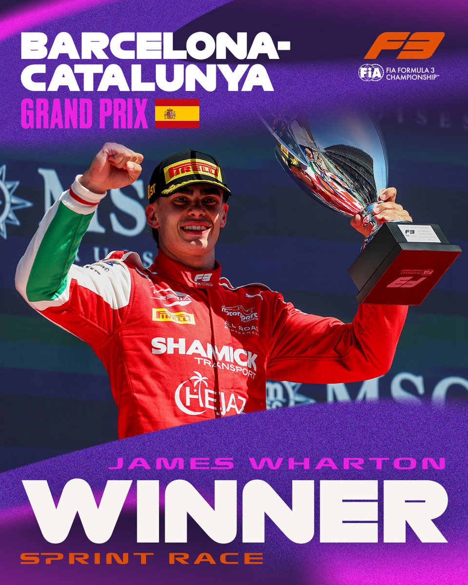 Wharton Battles Hard to Win F3 Barcelona Sprint Race 1 what a win james wharton has taken the f3 sprint race win in Wharton Battles Hard to Win F3 Barcelona Sprint Race