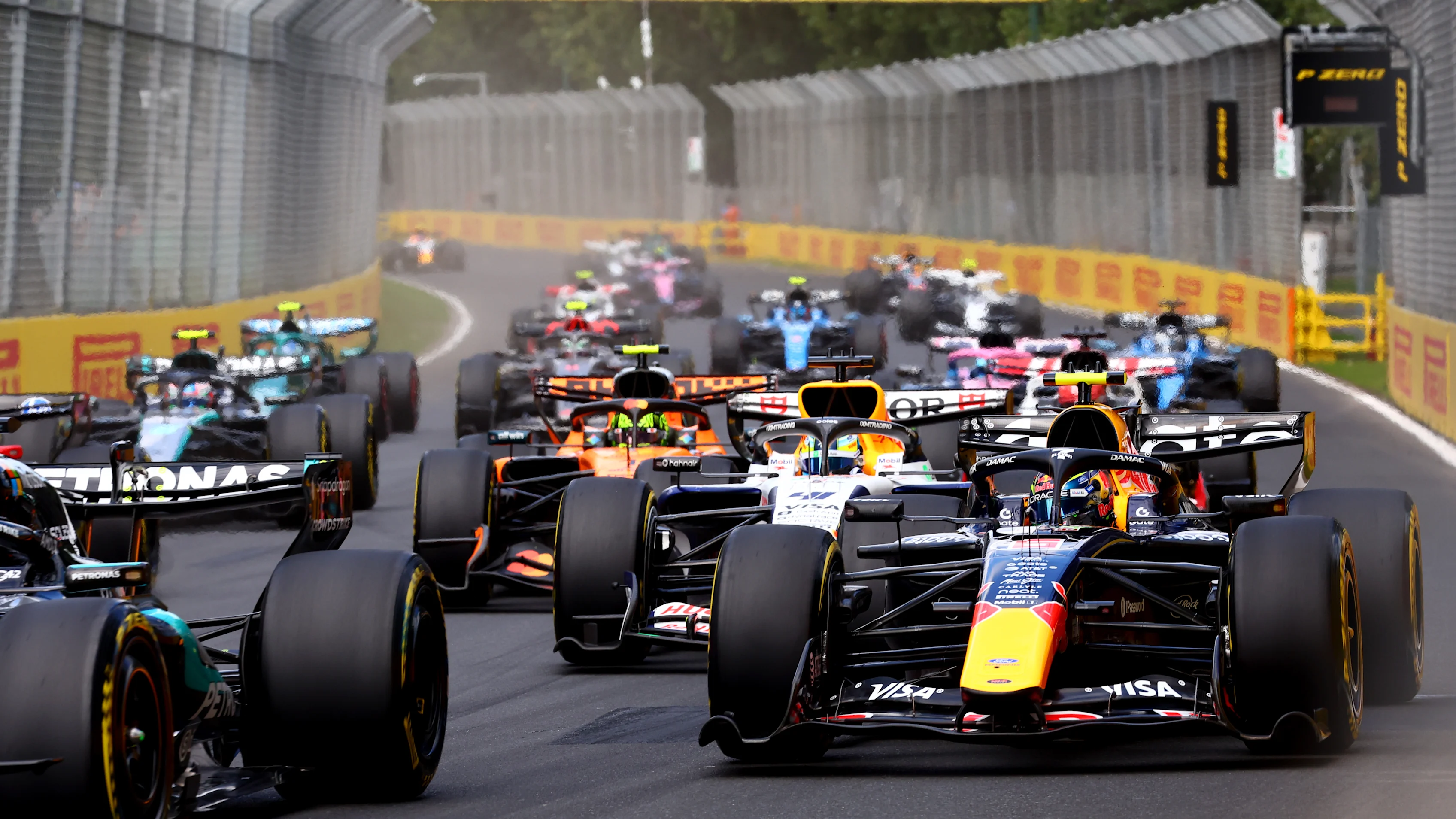 F1 Teams Gear Up for Intense Austrian Grand Prix Challenge 3 F1 grid prepares on race day