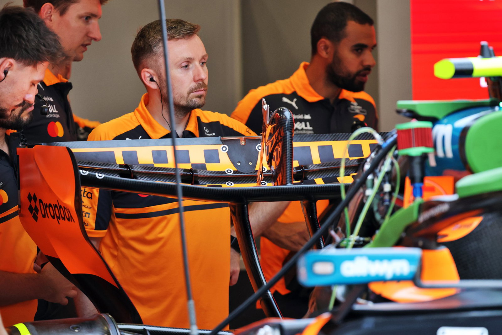 McLaren Reveals Why Experimental Rear Wing Didn’t Appear 3 Close-up of McLaren’s experimental rear wing concept