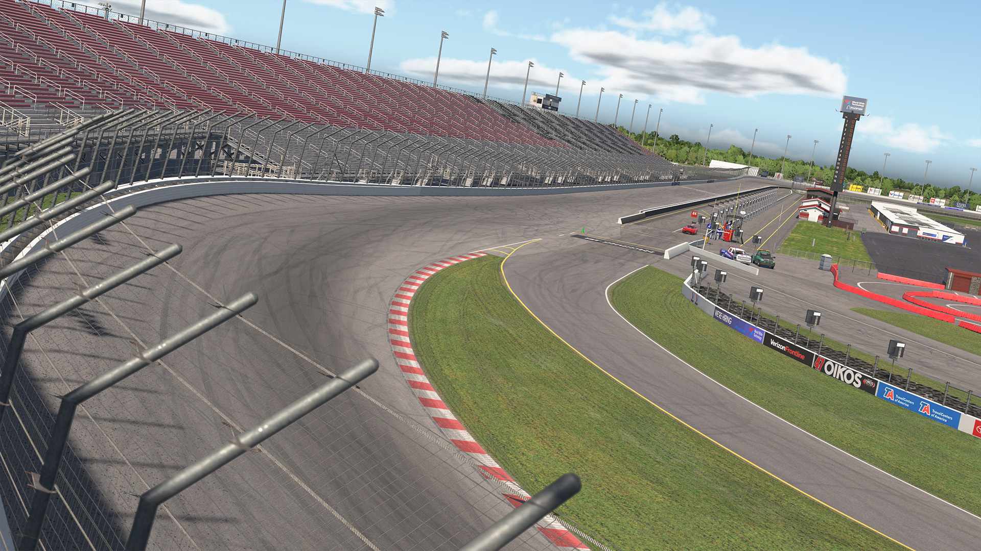Special (De)Livery Unveiled at World Wide Technology Raceway 3 Aerial rendering of World Wide Technology Raceway’s oval layout