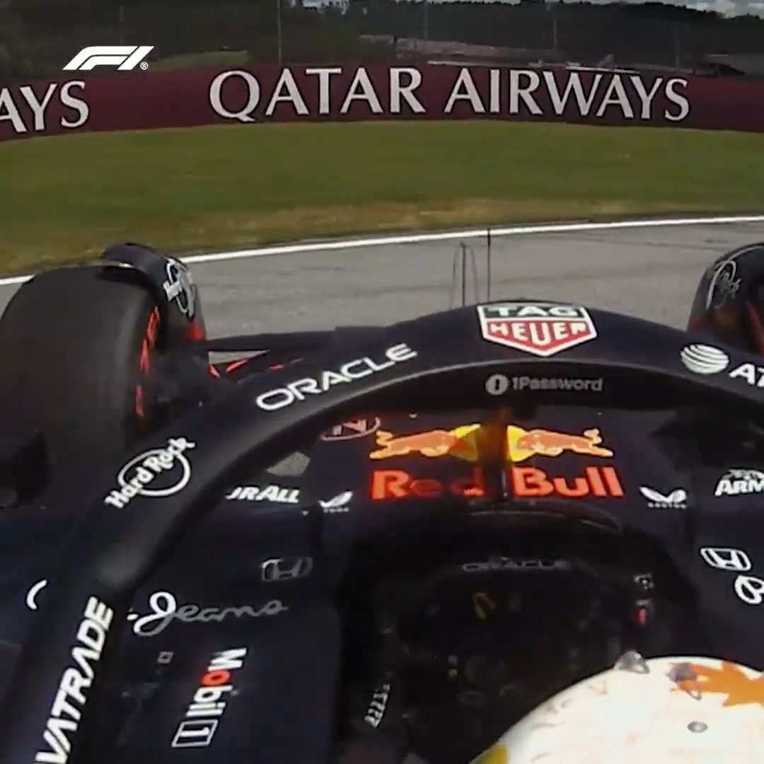 Exciting Moments Unfold in Final F1 Practice at Austrian GP 3 Austrian Grand Prix practice action at Turn 1