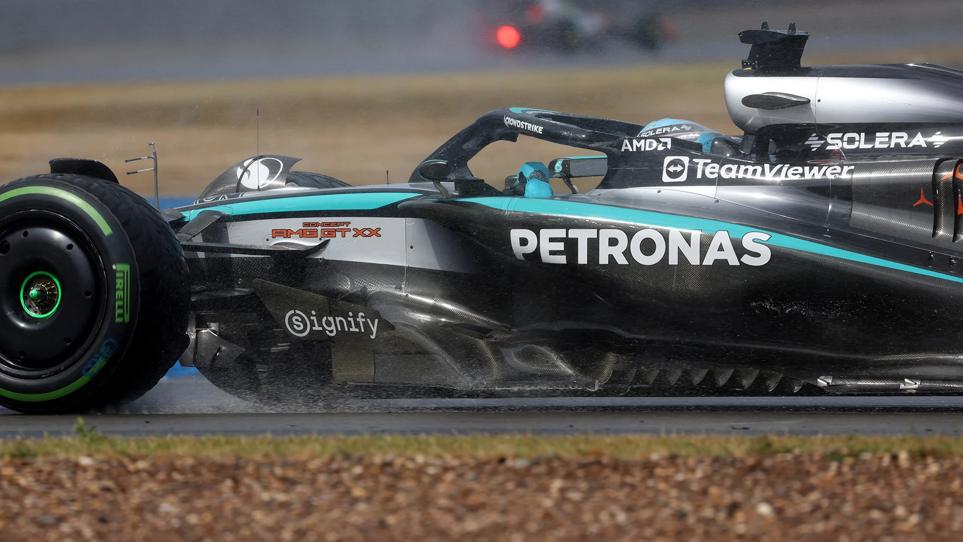 Russell's Brutally Honest Take on His British GP Performance 2 Mercedes at Silverstone during the British Grand Prix weekend