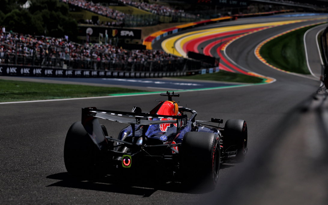 2026 F1 Belgian Grand Prix Spa Sunday Weather Forecast Update 2 Spa-Francorchamps paddock as teams prepare for a dry Belgian Grand Prix