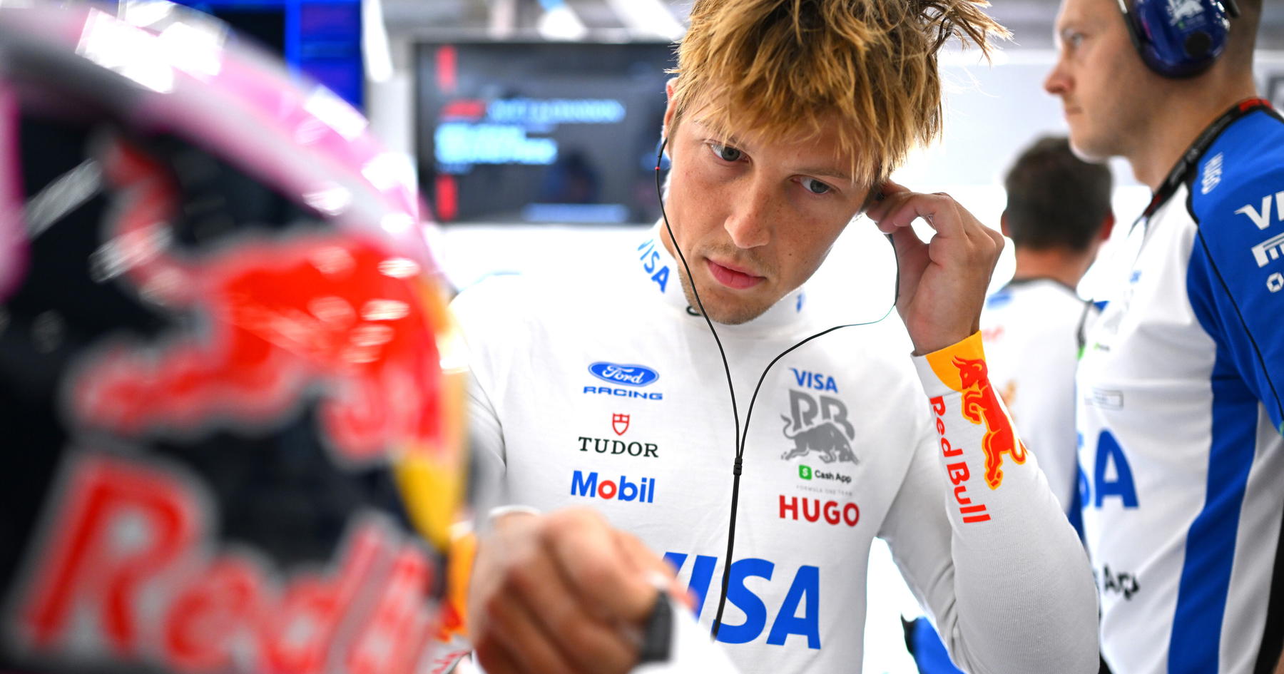 Liam Lawson Blames Racing Bulls Problem After Unintentional Overtakes 3 Racing Bulls car at Spa during a difficult stint as Lawson battles post-pit stop