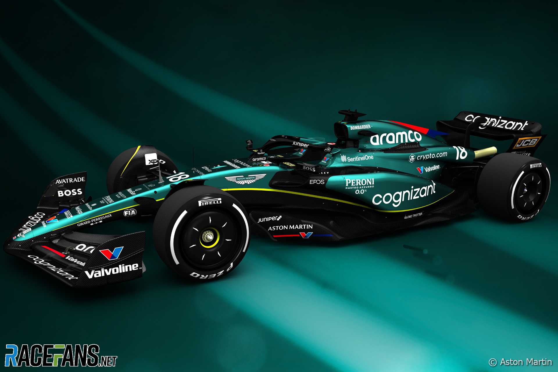 All Stunning F1 British GP Special Liveries Revealed Now 2 Aston Martin one-off British Grand Prix livery at Silverstone