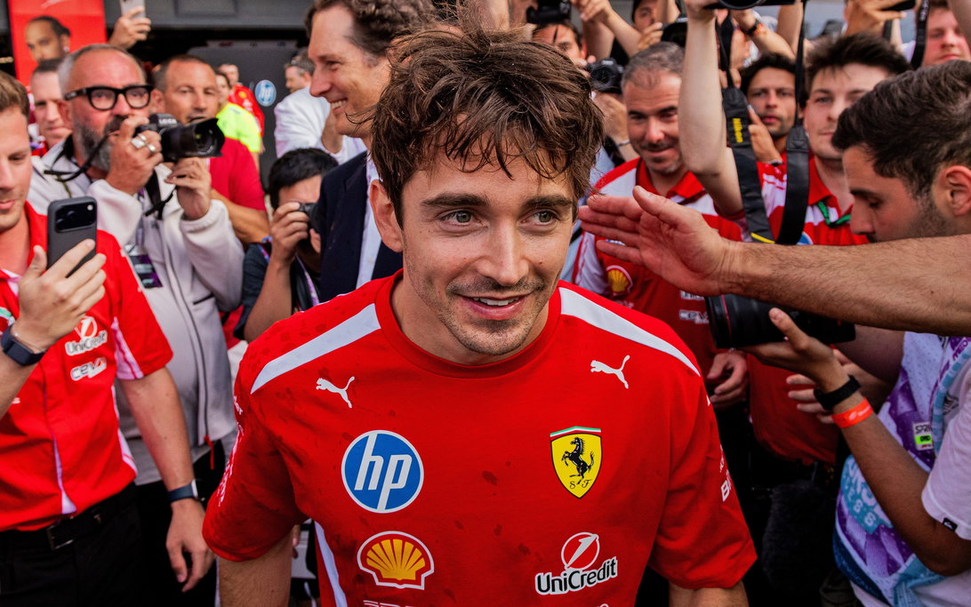 Charles Leclerc Sets Tough Rules After Stunning Ferrari Victory 2 Charles Leclerc celebrates his British Grand Prix victory at Silverstone