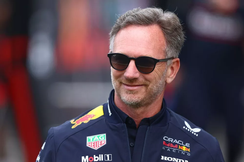 Red Bull Leaders to Discuss Motorsport Future with FIA President 3 Christian Horner pictured with FIA president Mohammed Ben Sulayem