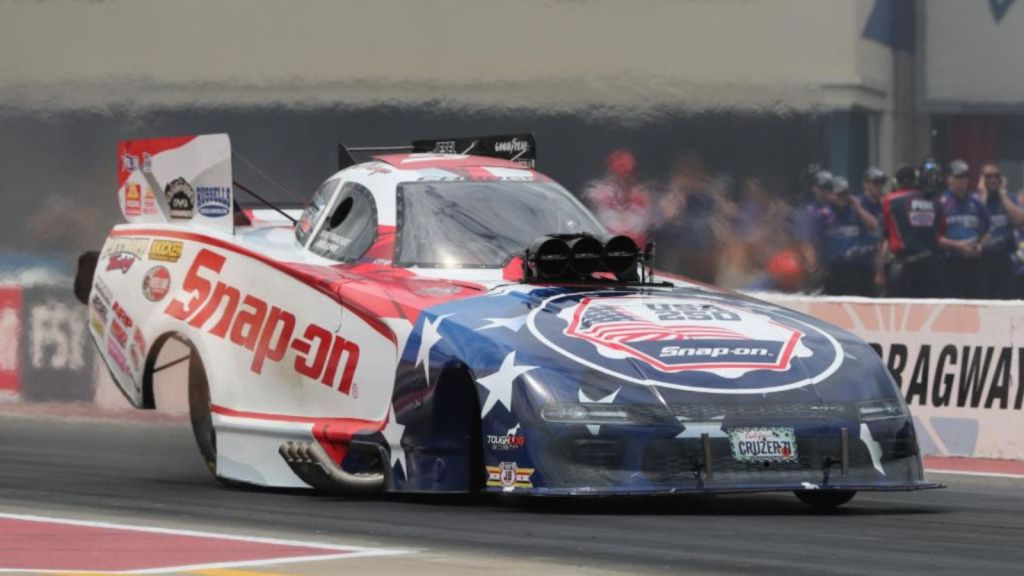Cruz Pedregon Eyes First Sonoma Funny Car Win in 30 Years to Ignite 2026 Season 2 Cruz Pedregon and the Snap-on Tools Dodge Hellcat SRT at Sonoma Raceway