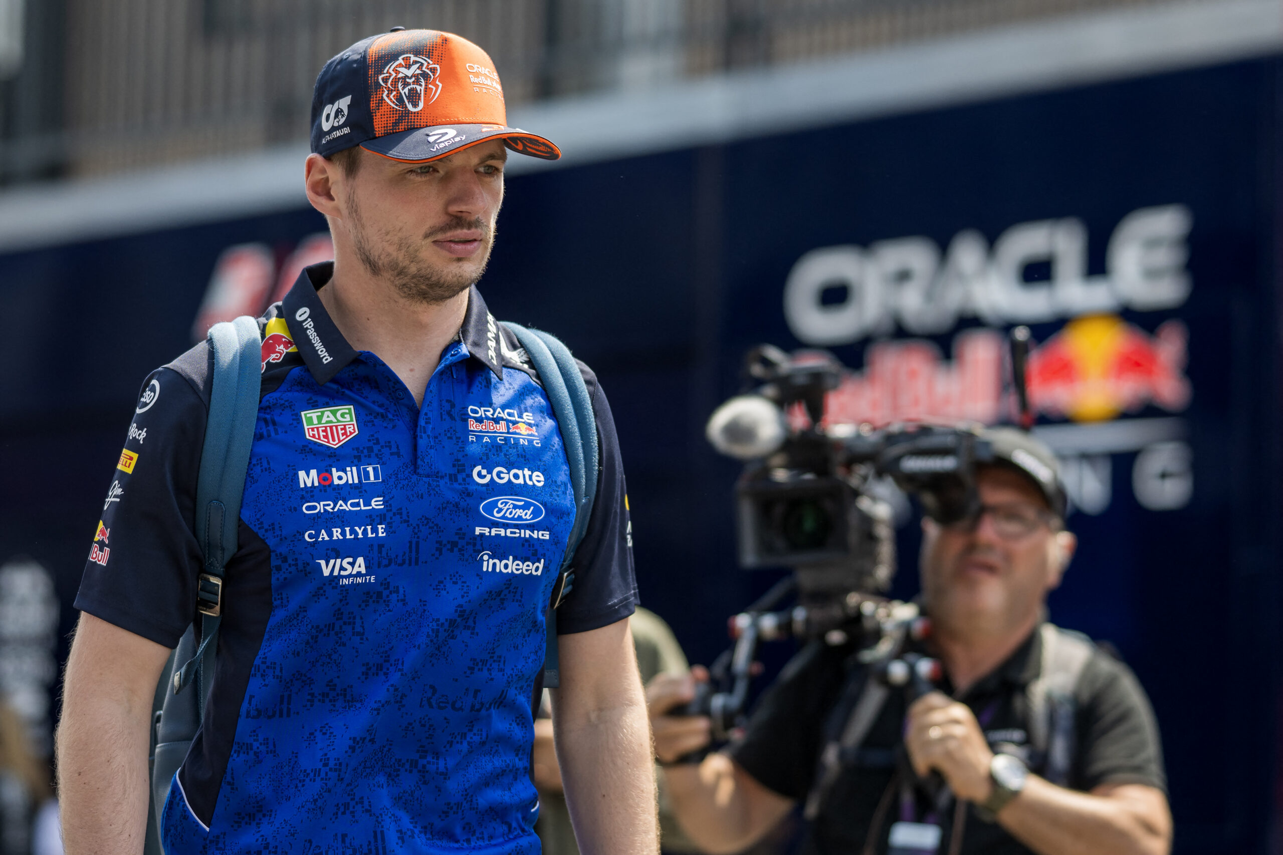 Max Verstappen Shares Red Bull Future: 'Feels Like Family' 2 Max Verstappen during media duties amid questions about his Red Bull future